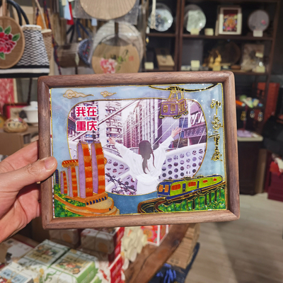 渝城幻影掐丝珐琅相框07