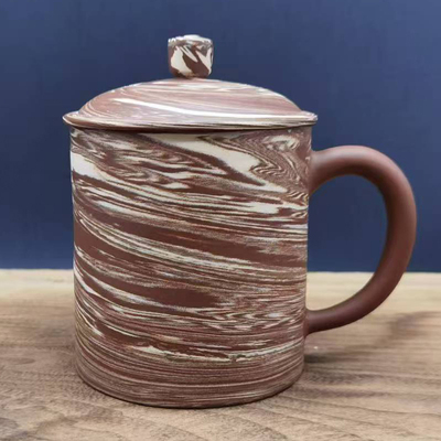 榮昌陶絞泥茶杯