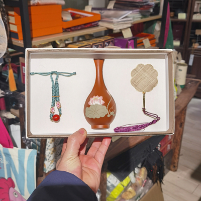 荣昌陶迷你小花器(多种非遗组合价格）