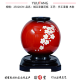 山神漆器櫻花花瓶